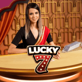 Lucky 7 live dealer table on Megapari Login