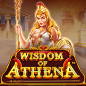 Wisdom of Athena slot game icon with Athena-themed reel symbols